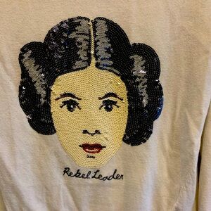 gap star wars sweater Rebel Leader unisex(14-16) Sequins